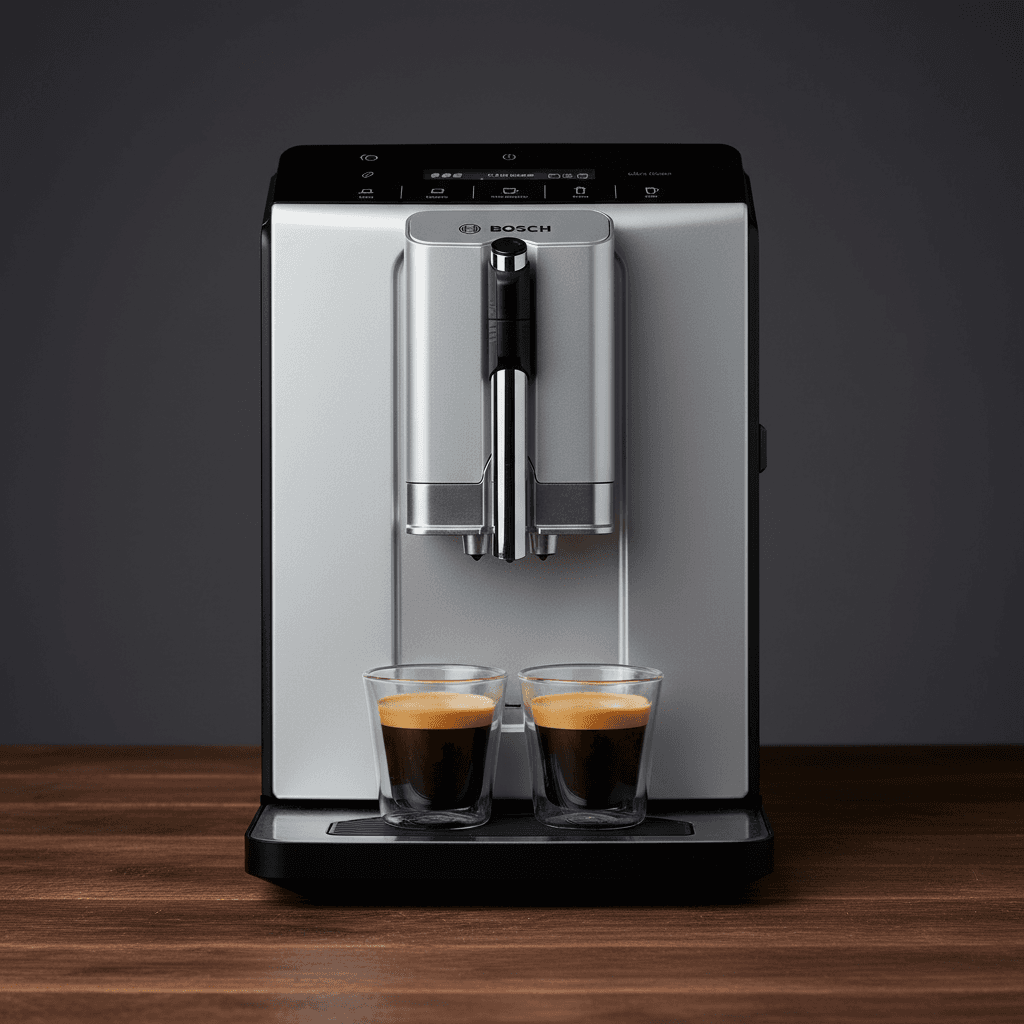 Bosch automatic coffee machine, one of the Bosch models serviced by our Dubai technicians