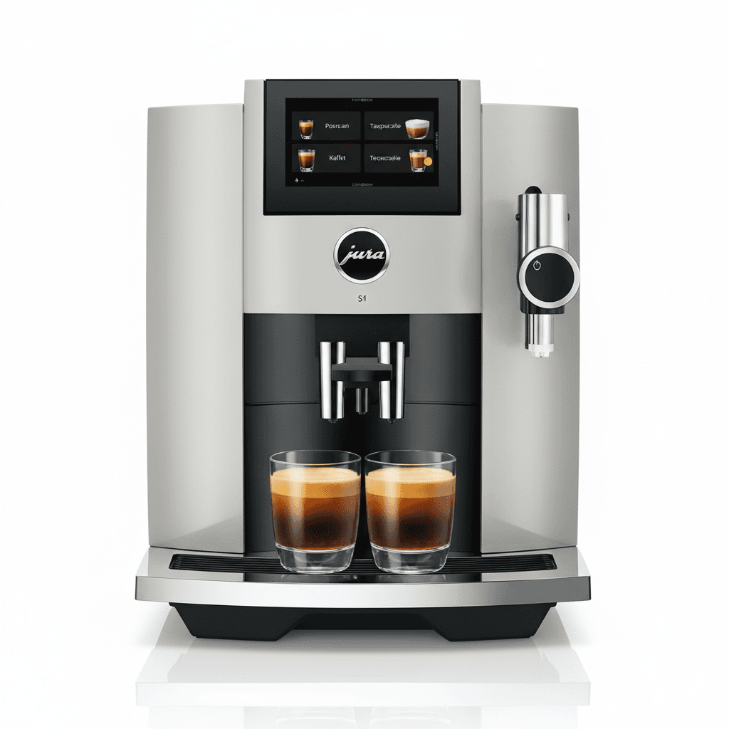 Jura automatic coffee machine of the kind our technicians service in Dubai